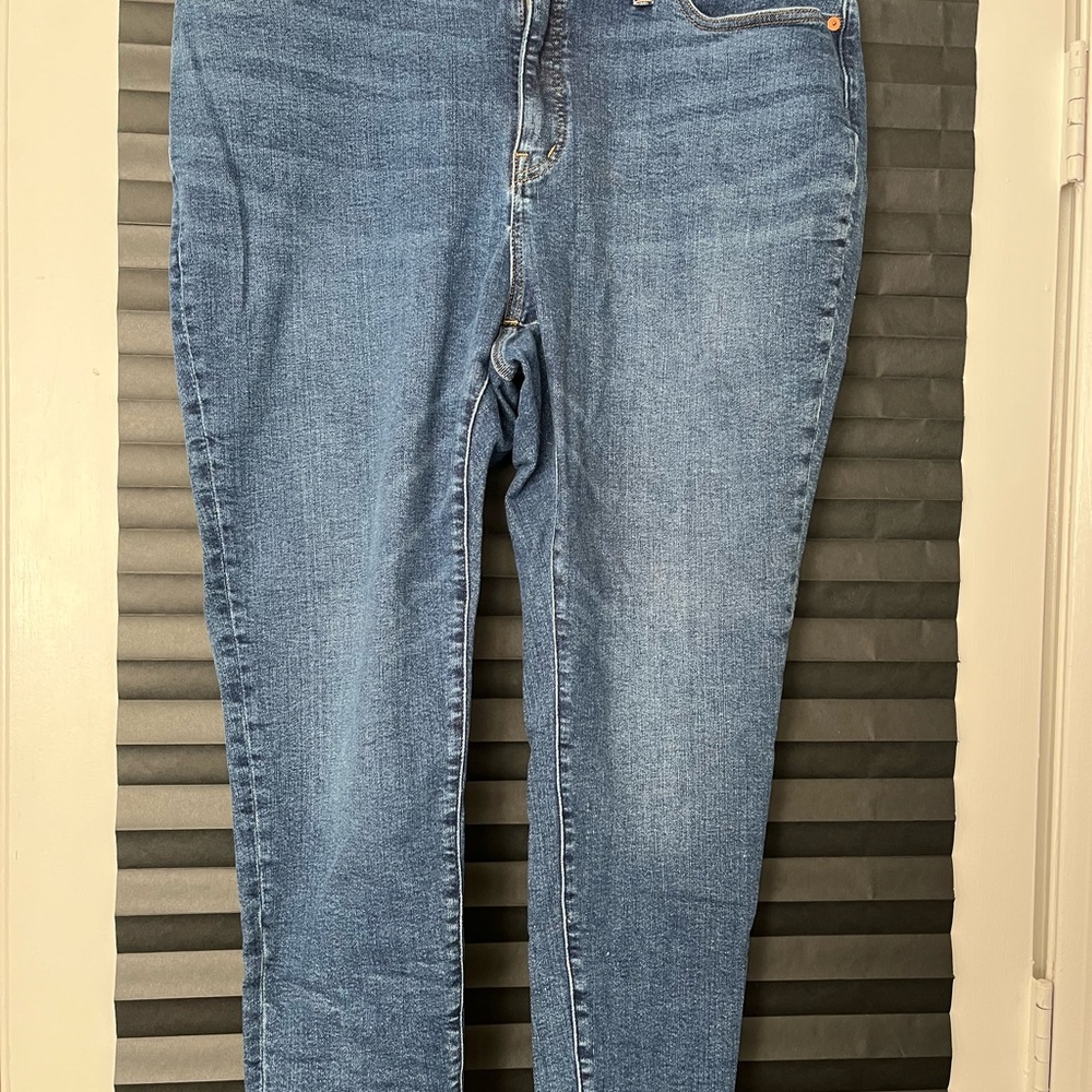 Madewell Curvy High Rise Skinny Jeans